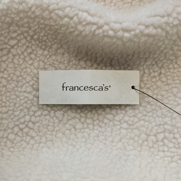 Harper Heritage Soft Pink and Cream Fleece Lined Bomber Jacket Size M - Picture 7 of 7